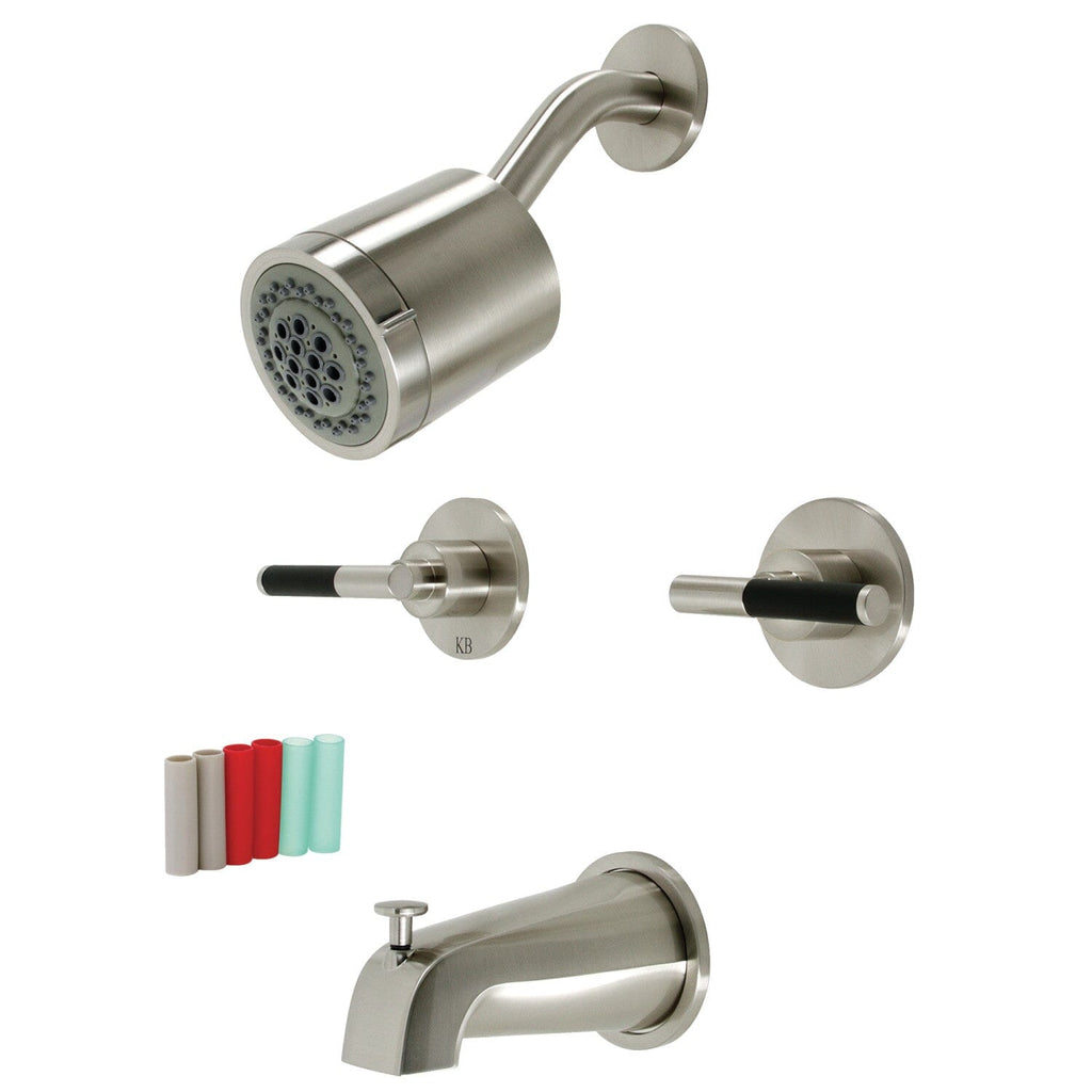Kaiser Double-Handle Tub and Shower Faucet