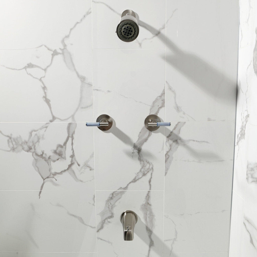 Verona Double-Handle Tub and Shower Faucet