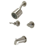 Serena Double-Handle Tub and Shower Faucet