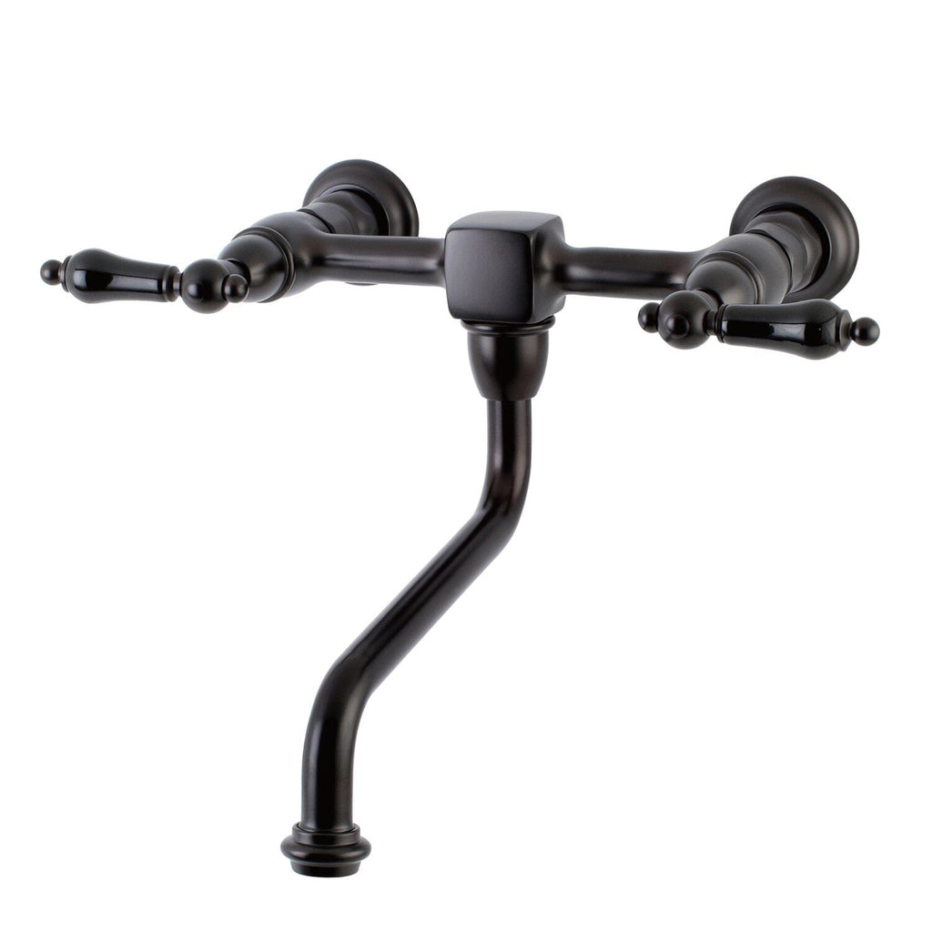 Duchess Double-Handle 2-Hole Wall Mount Bathroom Faucet