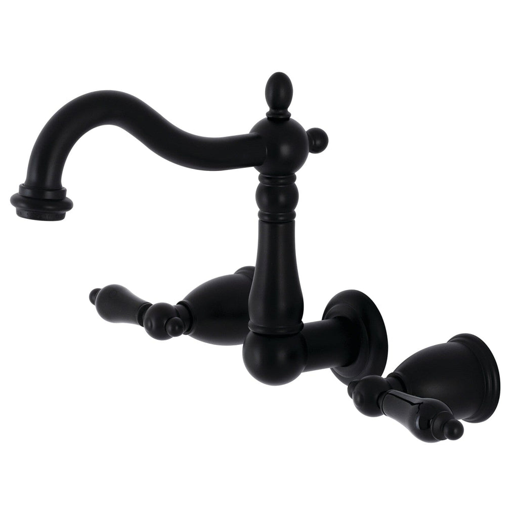 Duchess Double-Handle 3-Hole Wall Mount Bathroom Faucet