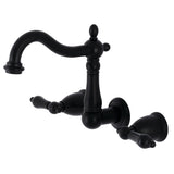 Duchess Double-Handle 3-Hole Wall Mount Bathroom Faucet