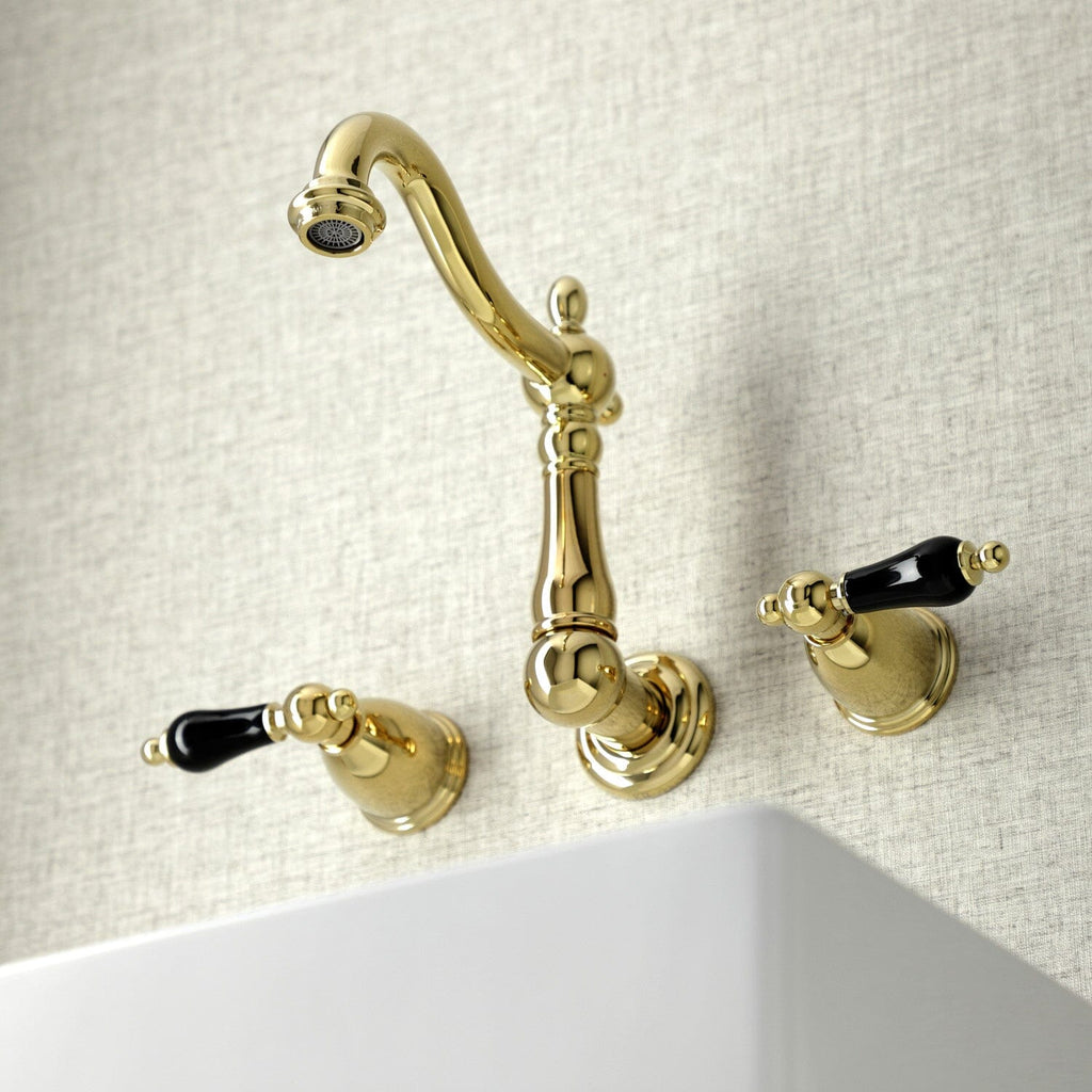 Duchess Double-Handle 3-Hole Wall Mount Bathroom Faucet