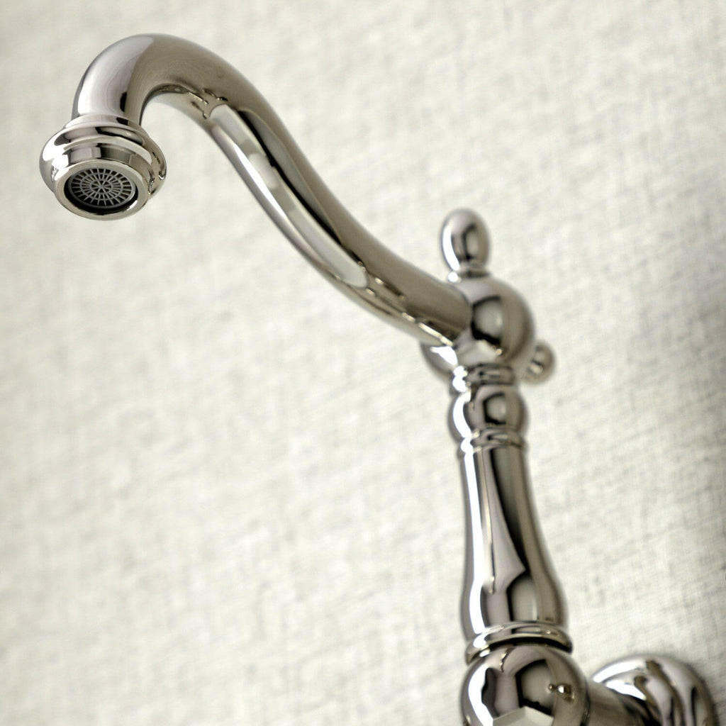 Duchess Double-Handle 3-Hole Wall Mount Bathroom Faucet