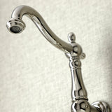 Duchess Double-Handle 3-Hole Wall Mount Bathroom Faucet