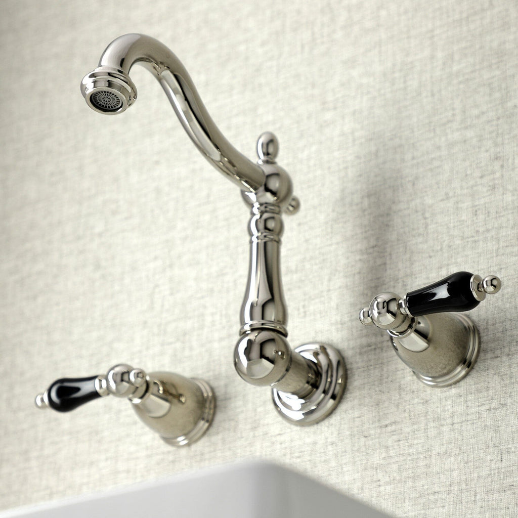 Duchess Double-Handle 3-Hole Wall Mount Bathroom Faucet