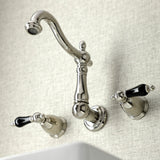 Duchess Double-Handle 3-Hole Wall Mount Bathroom Faucet