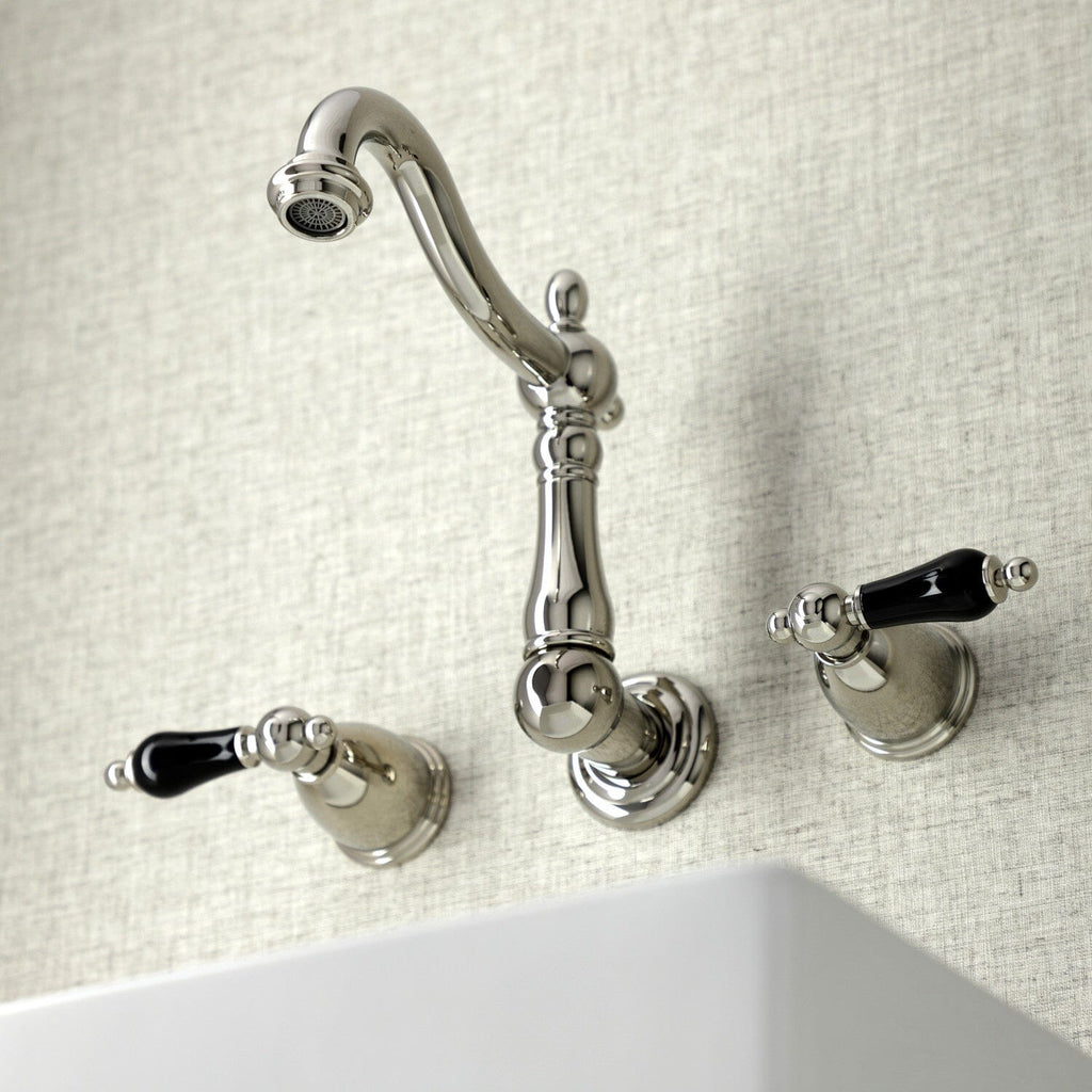 Duchess Double-Handle 3-Hole Wall Mount Bathroom Faucet