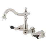 Duchess Double-Handle 3-Hole Wall Mount Bathroom Faucet