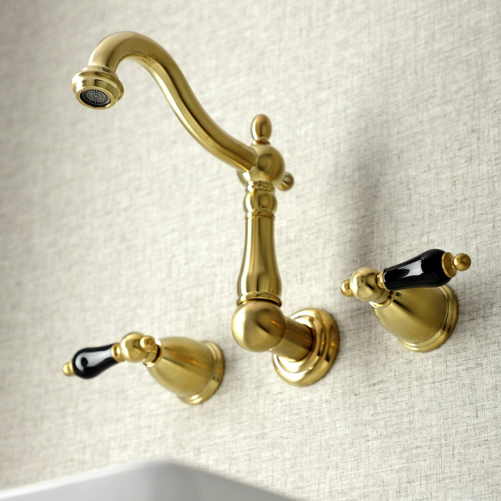 Duchess Double-Handle 3-Hole Wall Mount Bathroom Faucet