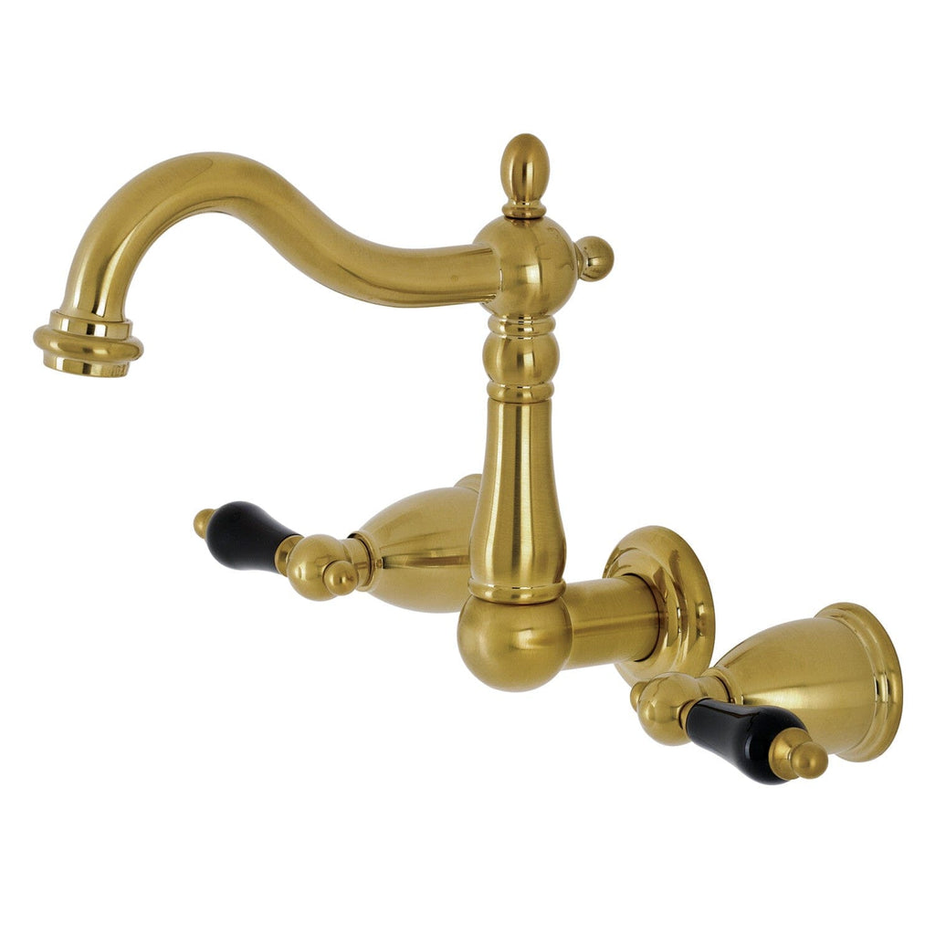 Duchess Double-Handle 3-Hole Wall Mount Bathroom Faucet