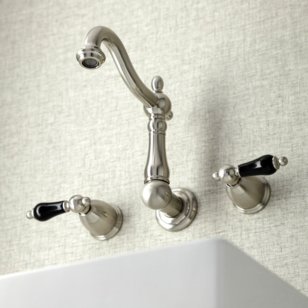Duchess Double-Handle 3-Hole Wall Mount Bathroom Faucet