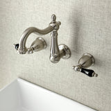 Duchess Double-Handle 3-Hole Wall Mount Bathroom Faucet