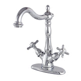 Essex Two-Handle 1-or-3 Hole Deck Mount Vessel Faucet