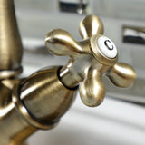 Heritage Two-Handle 1-or-3 Hole Deck Mount Vessel Faucet