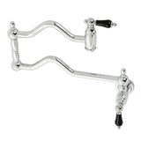 Duchess Two-Handle 1-Hole Wall Mount Pot Filler Faucet