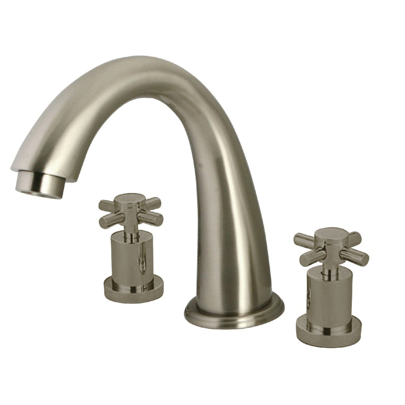 Concord Two-Handle 3-Hole Deck Mount Roman Tub Faucet