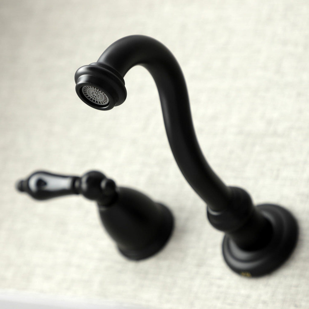 Duchess Double-Handle 3-Hole Wall Mount Bathroom Faucet