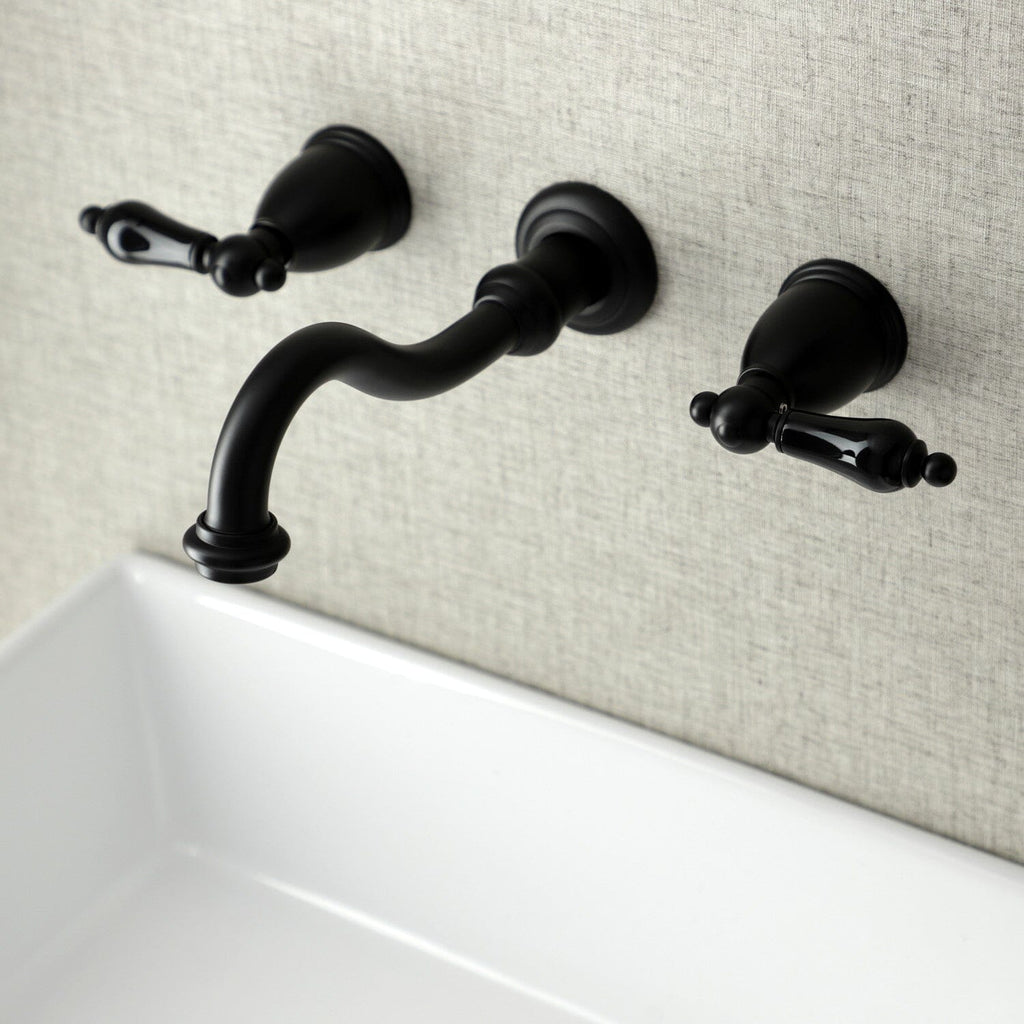 Duchess Double-Handle 3-Hole Wall Mount Bathroom Faucet
