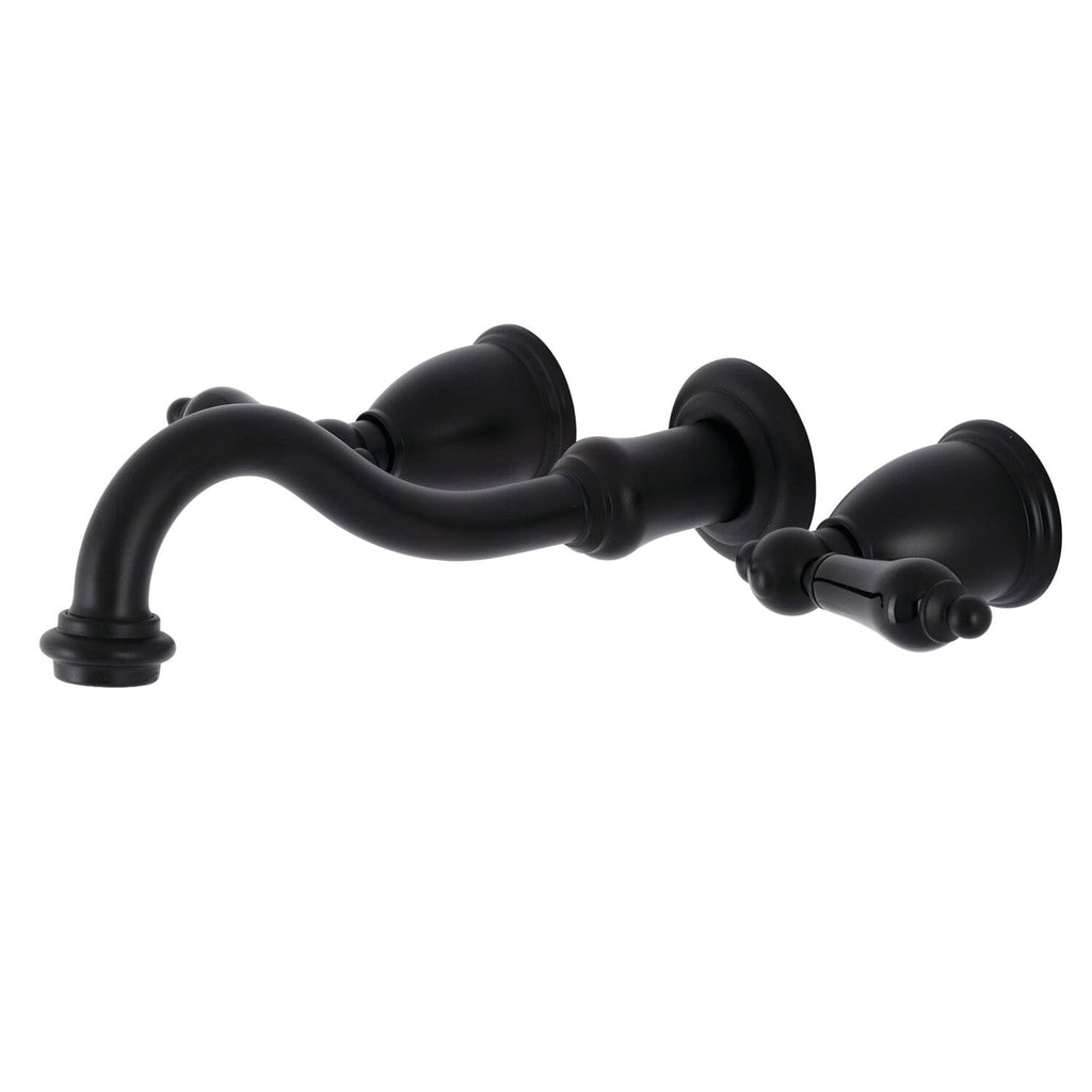 Duchess Double-Handle 3-Hole Wall Mount Bathroom Faucet