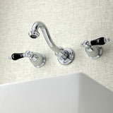 Duchess Double-Handle 3-Hole Wall Mount Bathroom Faucet