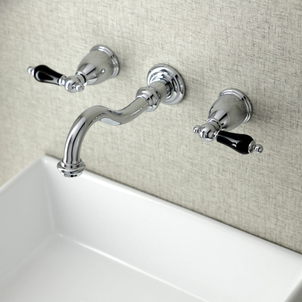 Duchess Double-Handle 3-Hole Wall Mount Bathroom Faucet