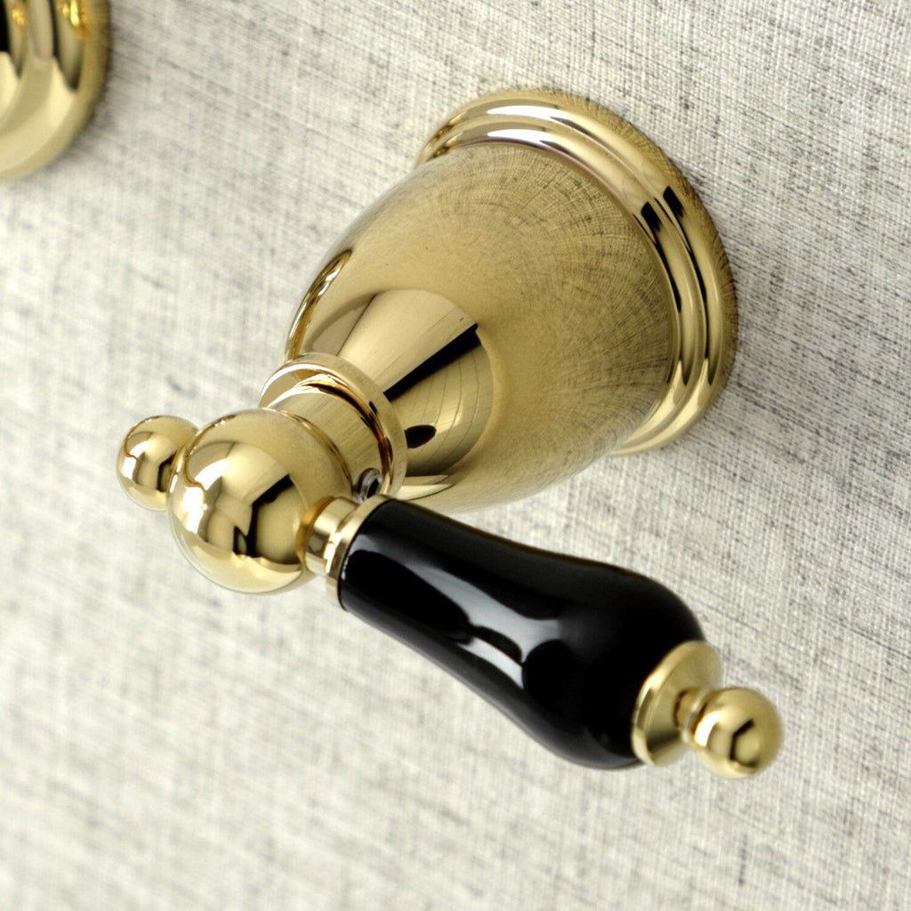 Duchess Double-Handle 3-Hole Wall Mount Bathroom Faucet