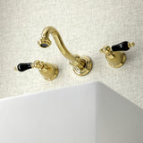 Duchess Double-Handle 3-Hole Wall Mount Bathroom Faucet