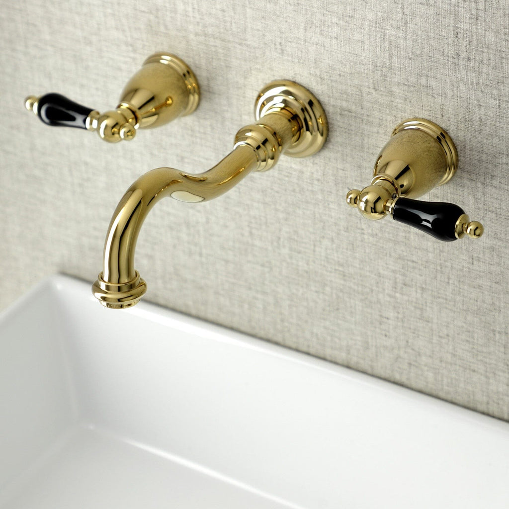 Duchess Double-Handle 3-Hole Wall Mount Bathroom Faucet
