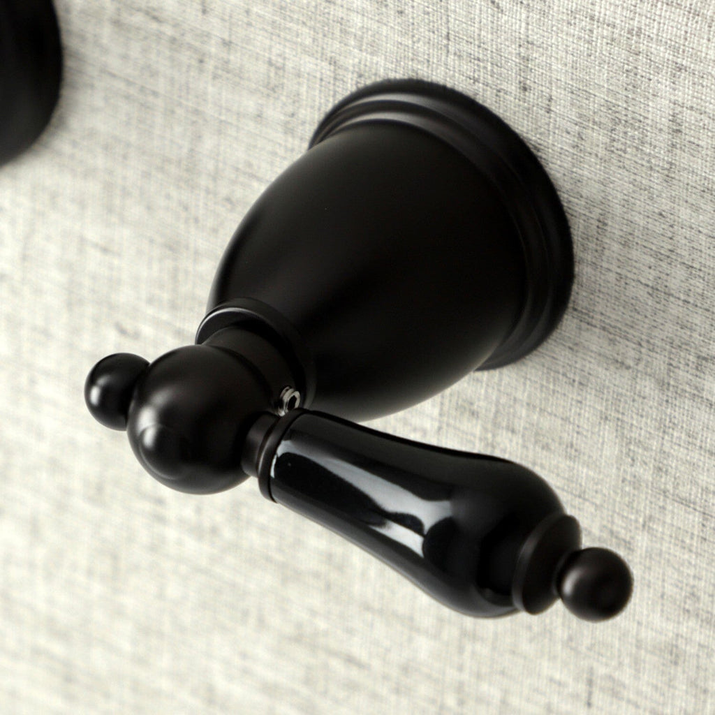 Duchess Double-Handle 3-Hole Wall Mount Bathroom Faucet