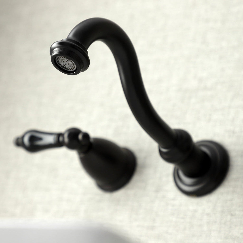 Duchess Double-Handle 3-Hole Wall Mount Bathroom Faucet