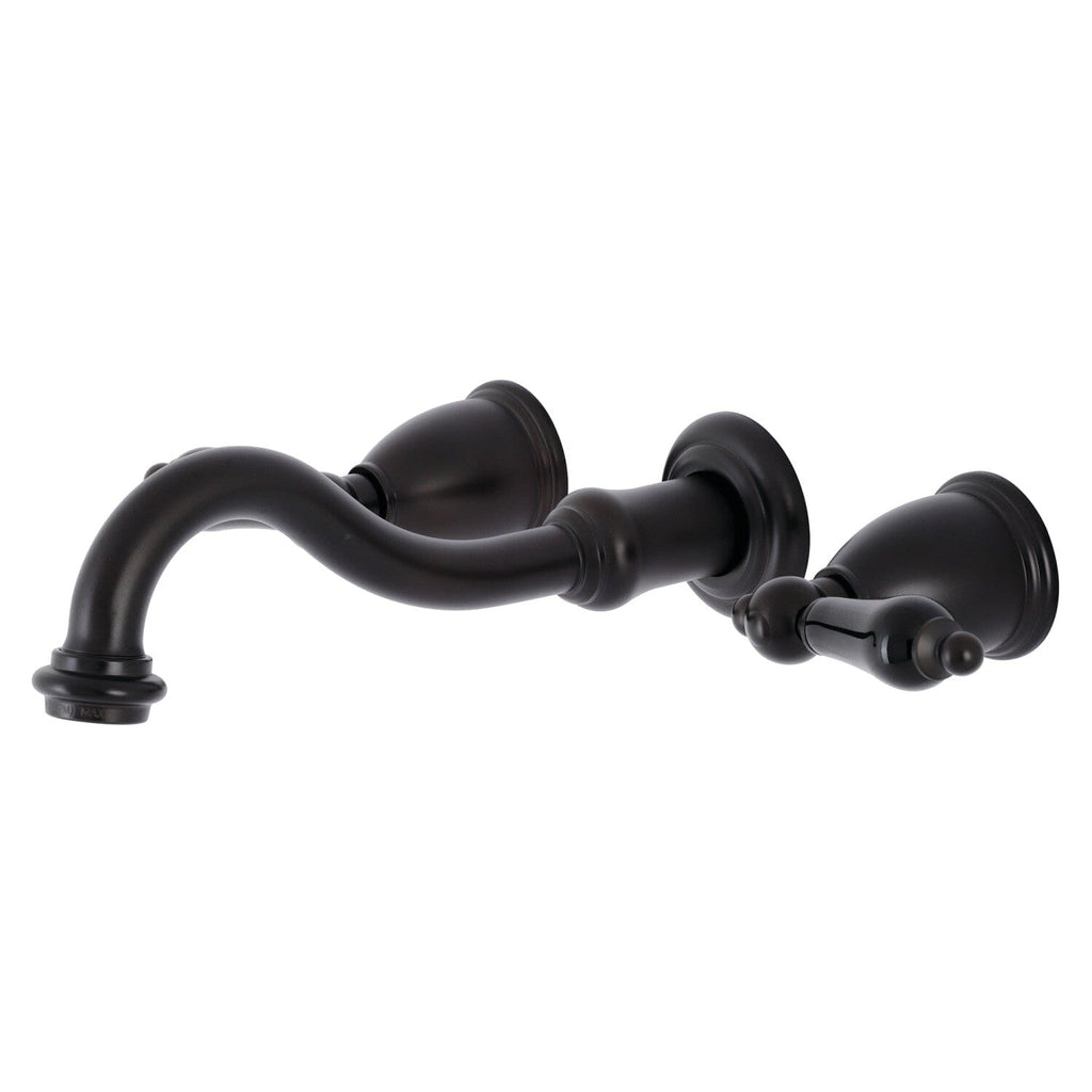 Duchess Double-Handle 3-Hole Wall Mount Bathroom Faucet