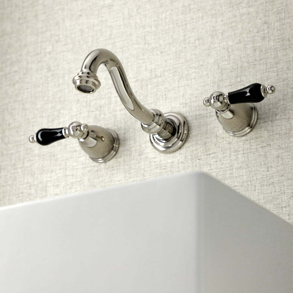 Duchess Double-Handle 3-Hole Wall Mount Bathroom Faucet