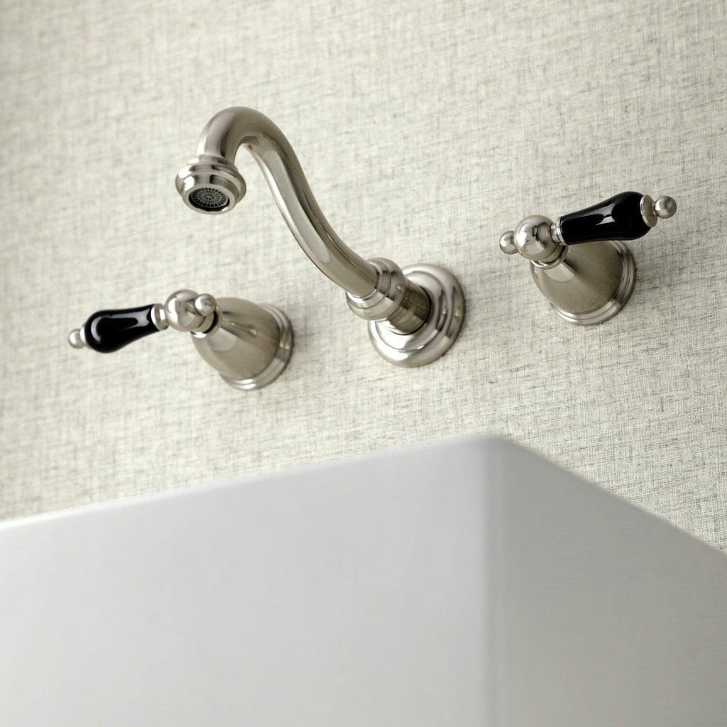Duchess Double-Handle 3-Hole Wall Mount Bathroom Faucet