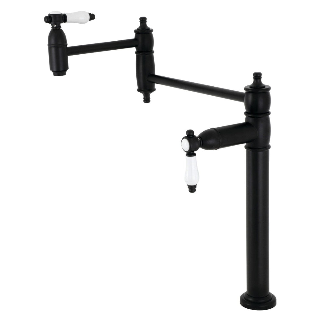Bel-Air Two-Handle 1-Hole Deck Mount Pot Filler Faucet