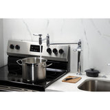 Bel-Air Two-Handle 1-Hole Deck Mount Pot Filler Faucet