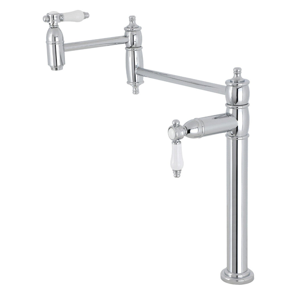 Bel-Air Two-Handle 1-Hole Deck Mount Pot Filler Faucet