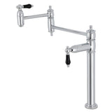 Duchess Two-Handle 1-Hole Deck Mount Pot Filler Faucet