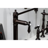Heirloom Two-Handle 1-Hole Deck Mount Pot Filler Faucet
