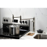 Heirloom Two-Handle 1-Hole Deck Mount Pot Filler Faucet