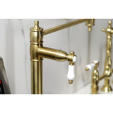 Bel-Air Two-Handle 1-Hole Deck Mount Pot Filler Faucet