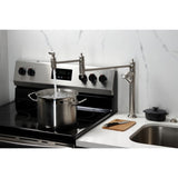 Heirloom Two-Handle 1-Hole Deck Mount Pot Filler Faucet