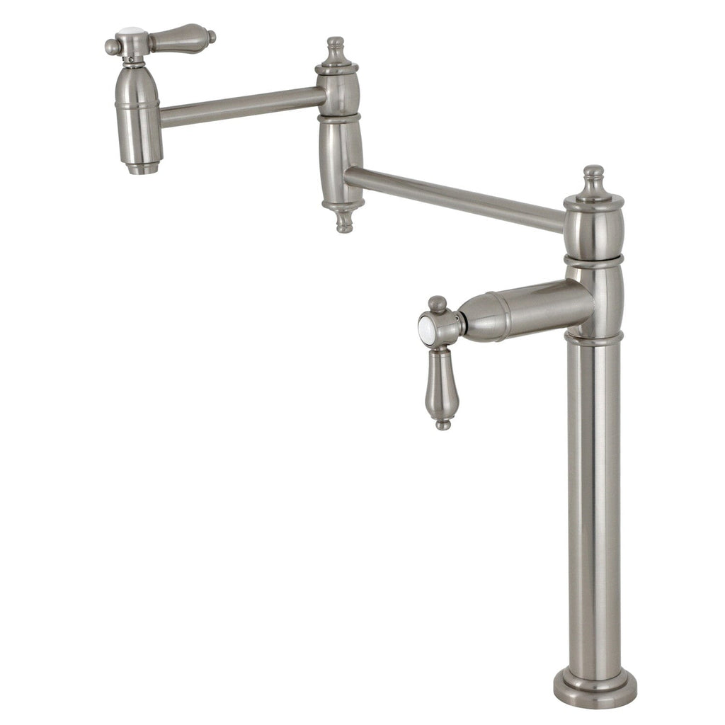 Heirloom Two-Handle 1-Hole Deck Mount Pot Filler Faucet