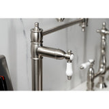 Bel-Air Two-Handle 1-Hole Deck Mount Pot Filler Faucet
