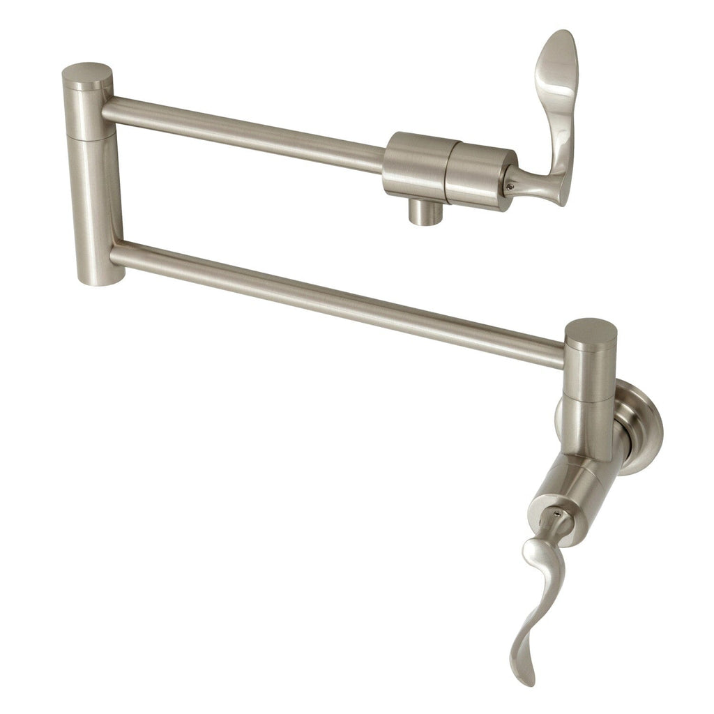Century Two-Handle 1-Hole Wall Mount Pot Filler Faucet