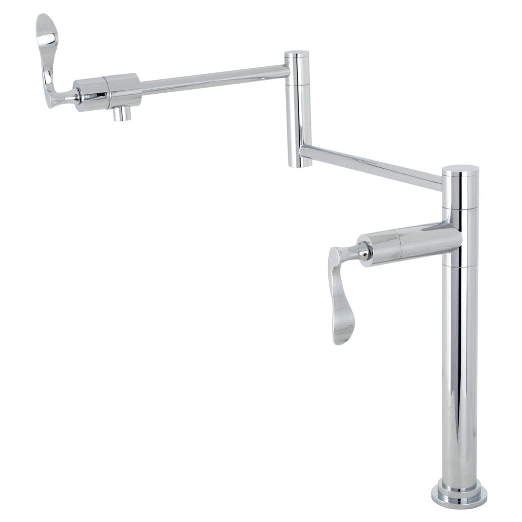 Century Two-Handle 1-Hole Deck Mount Pot Filler Faucet