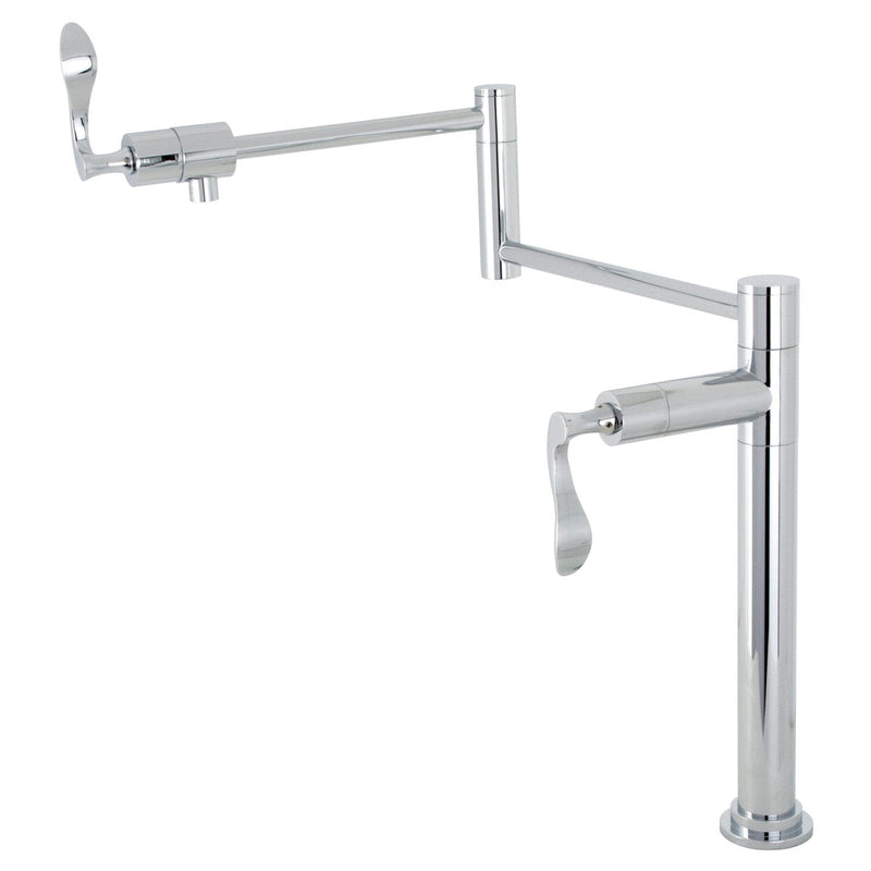 Century Two-Handle 1-Hole Deck Mount Pot Filler Faucet