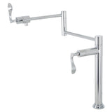Century Two-Handle 1-Hole Deck Mount Pot Filler Faucet
