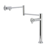 Fuller Two-Handle 1-Hole Deck Mount Pot Filler Faucet