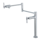 Milano Two-Handle 1-Hole Deck Mount Pot Filler Faucet